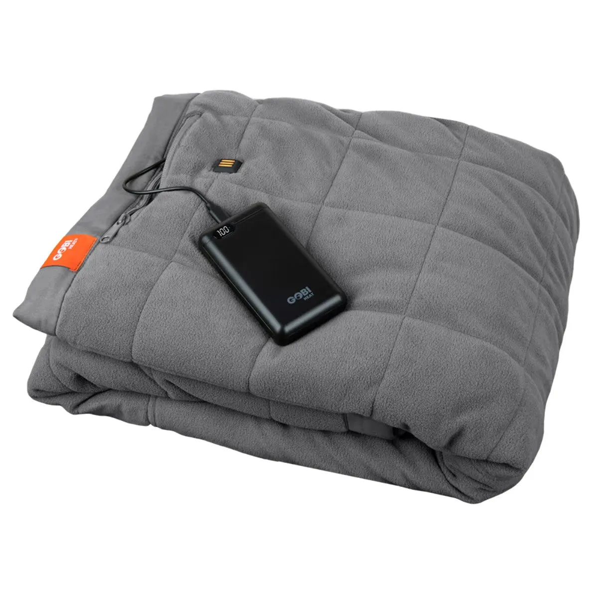 Gobi Heat Zen Portable Heated Blanket - Mist
