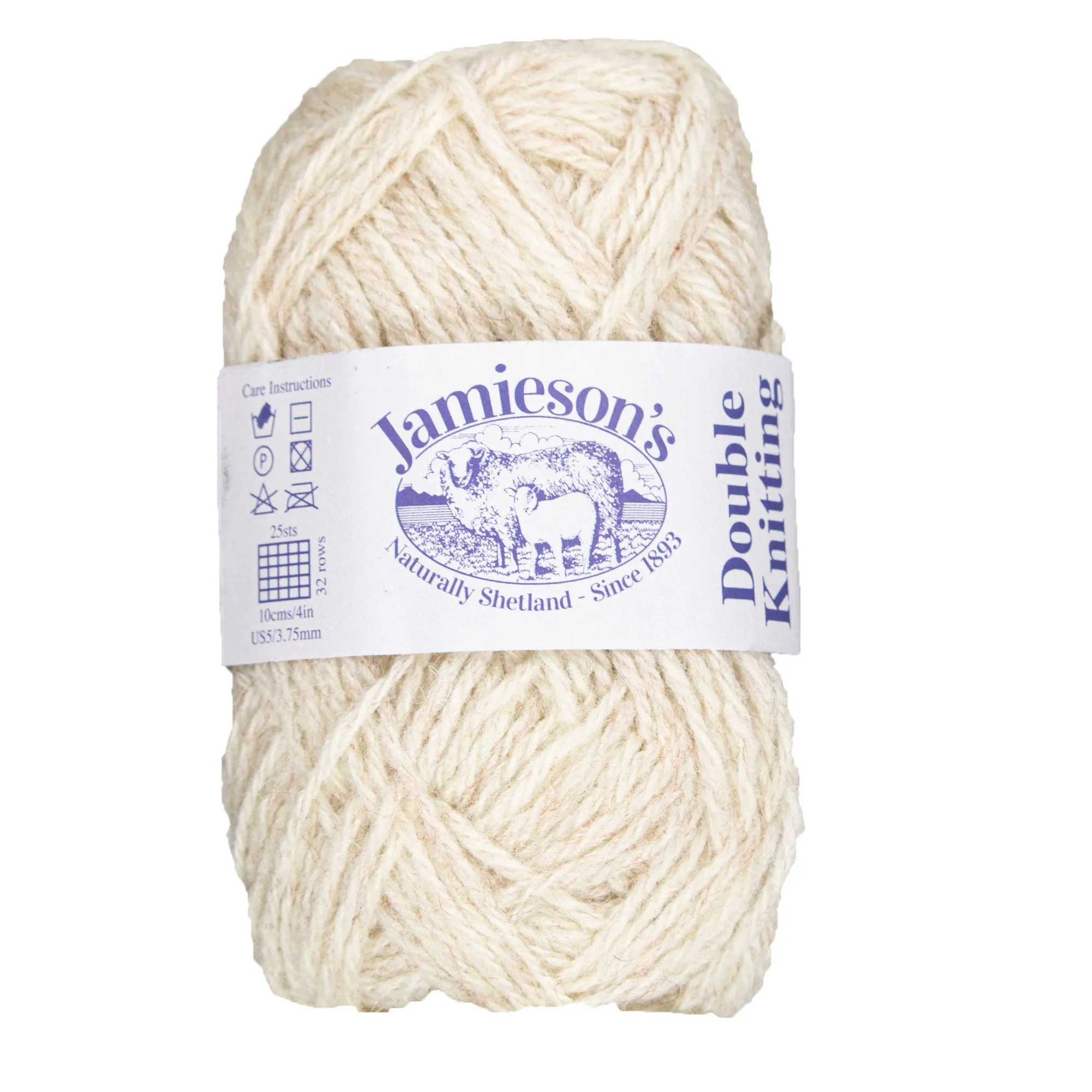 Jamieson's of Shetland Double Knitting Yarn - 343 Ivory