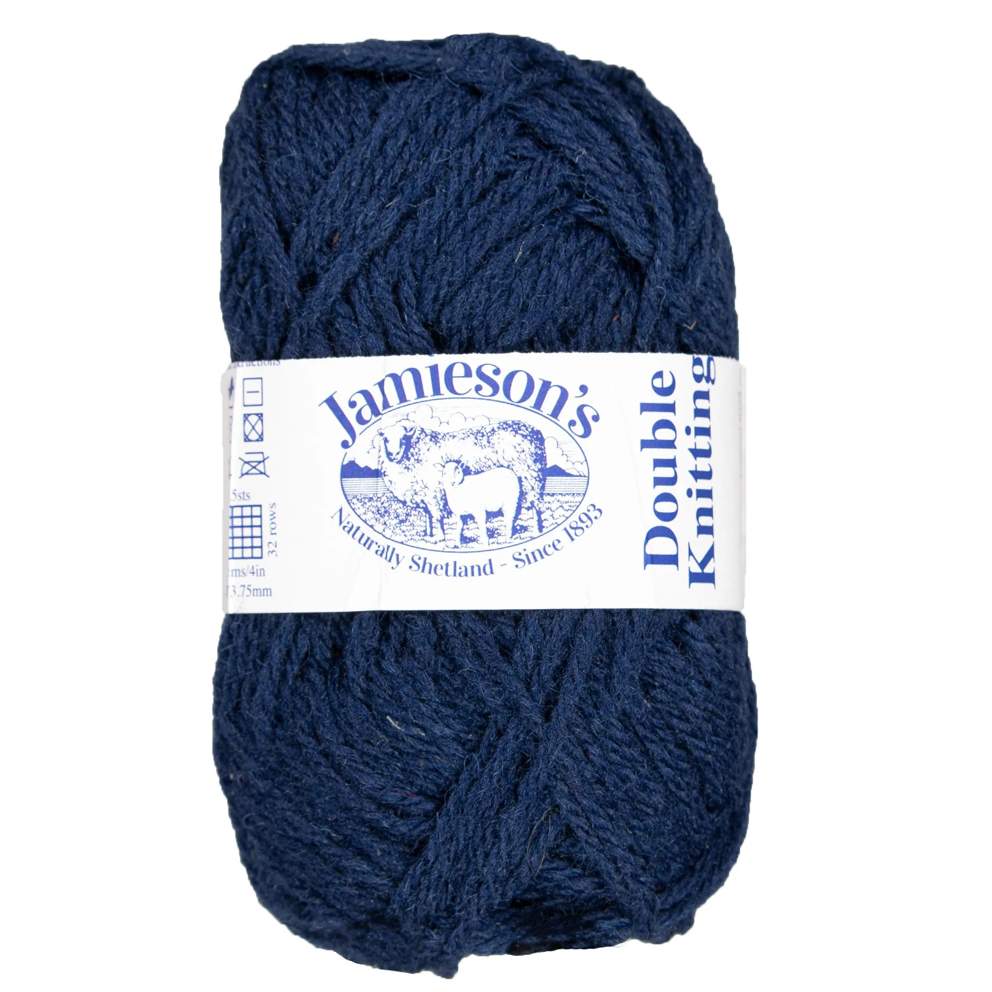 Jamieson's of Shetland Double Knitting Yarn - 727 Admiral Navy