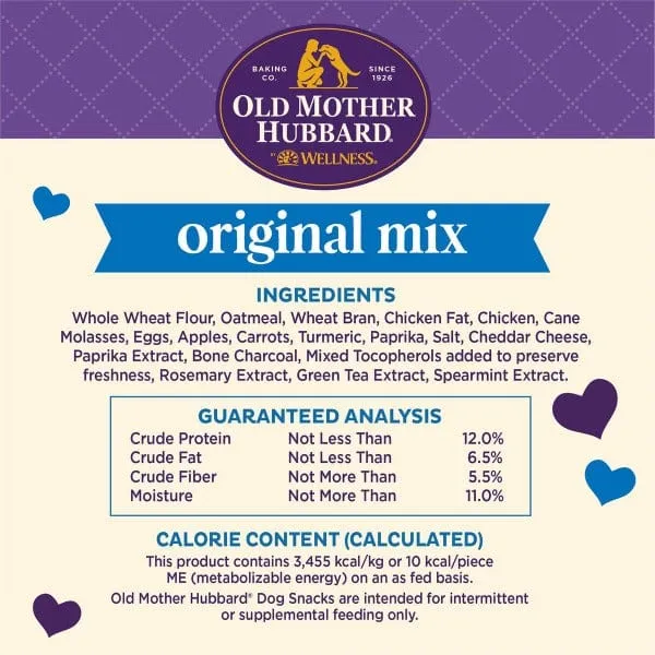 Old Mother Hubbard Original Assortment Oven-Baked Dog Biscuits; Mini