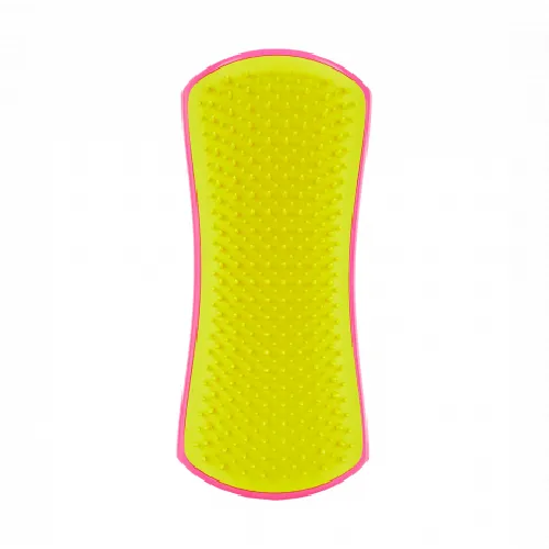 PET TEEZER DETANGLING AND DOG GROOMING PINK/YELLOW