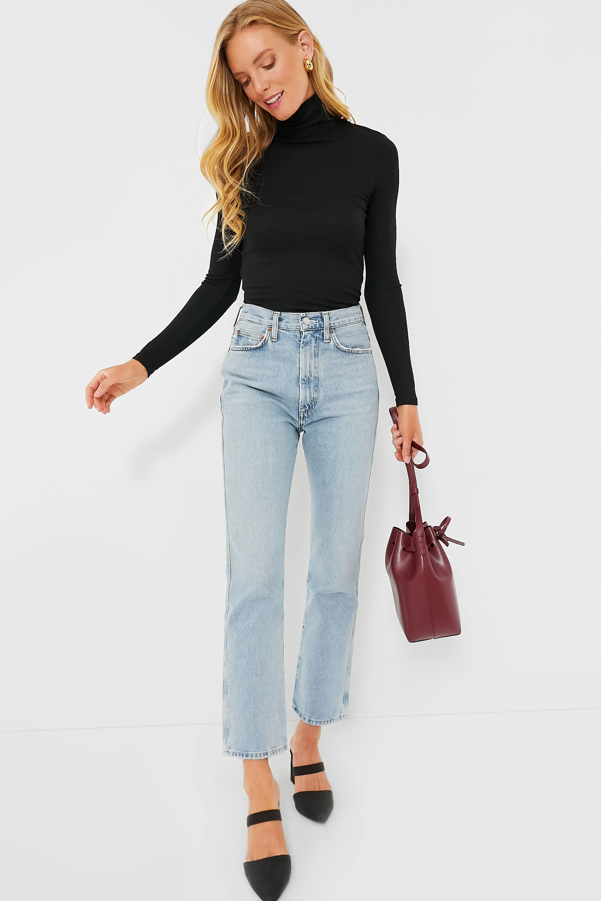 Riptide Pinch Waist High Rise Kick Flare
