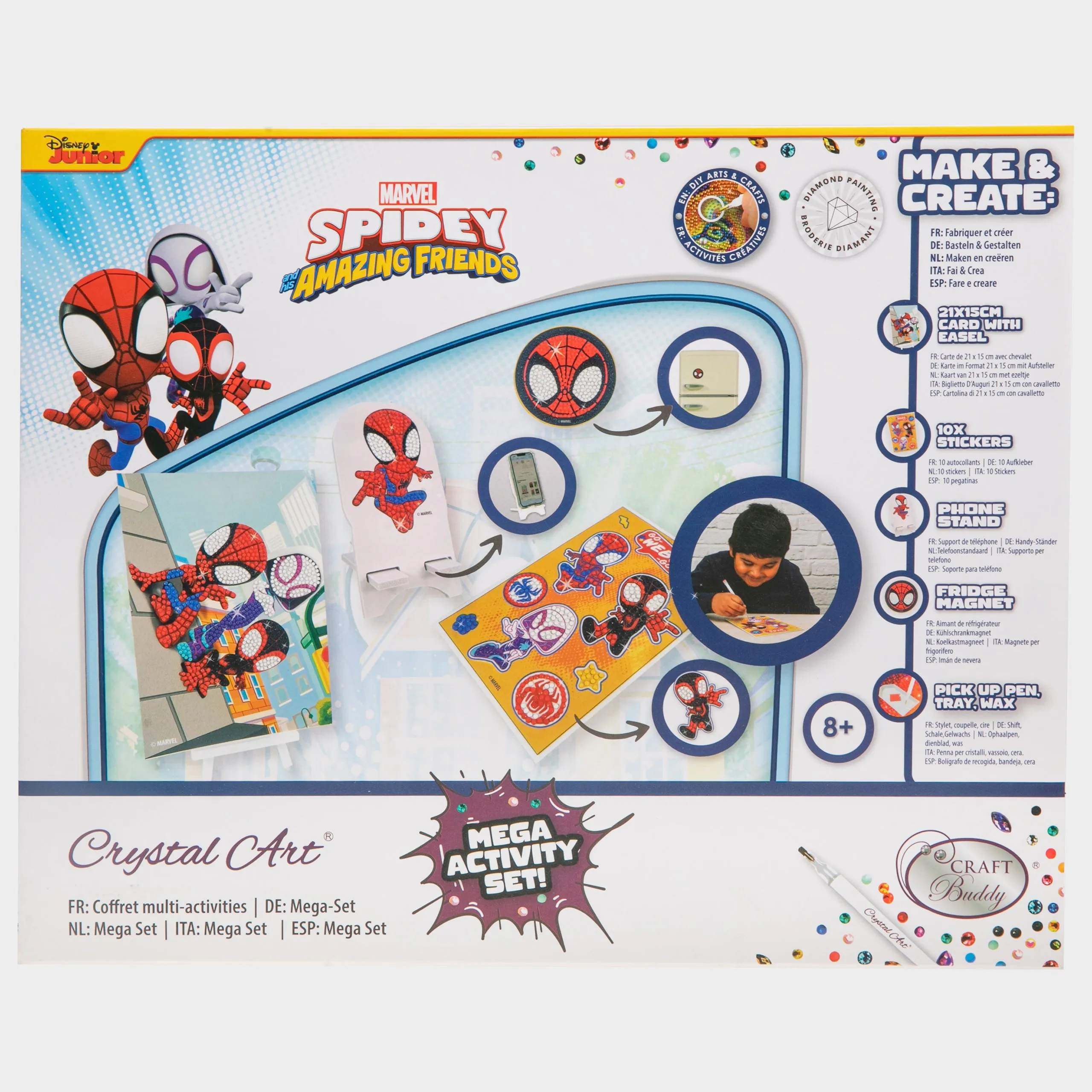 Spidey And His Amazing Friends Crystal Art